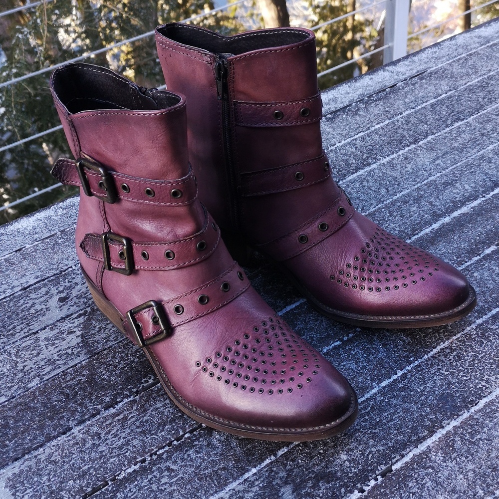 Dei colli leather ankle boots